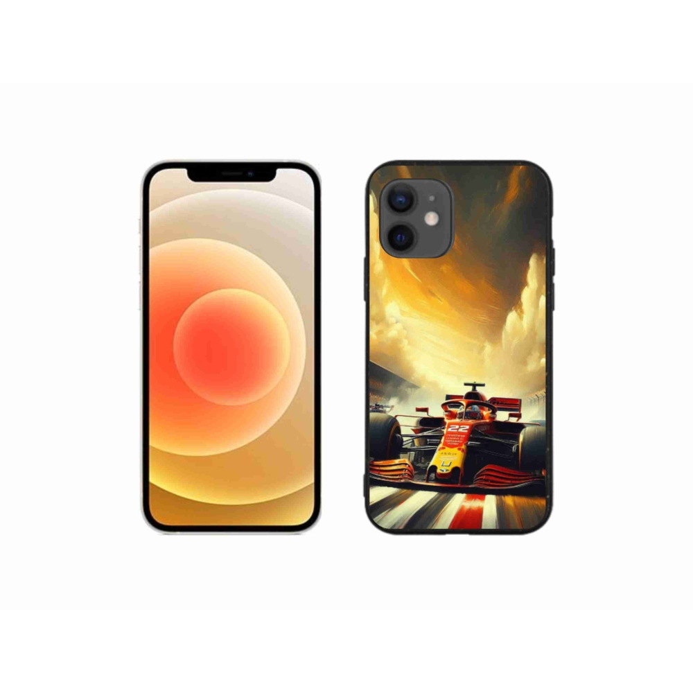 Gélový kryt mmCase na iPhone 12 mini - formula 2