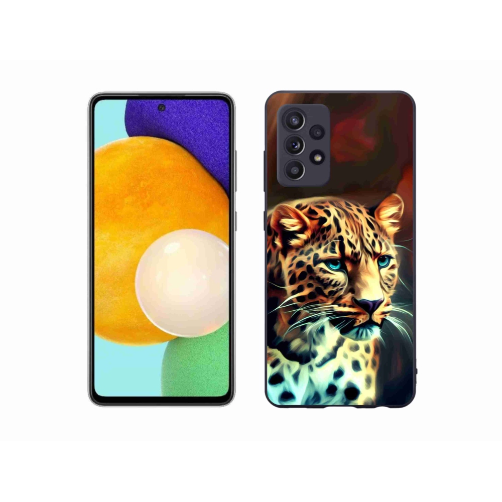 Gélový kryt mmCase na Samsung Galaxy A52s 5G - leopard