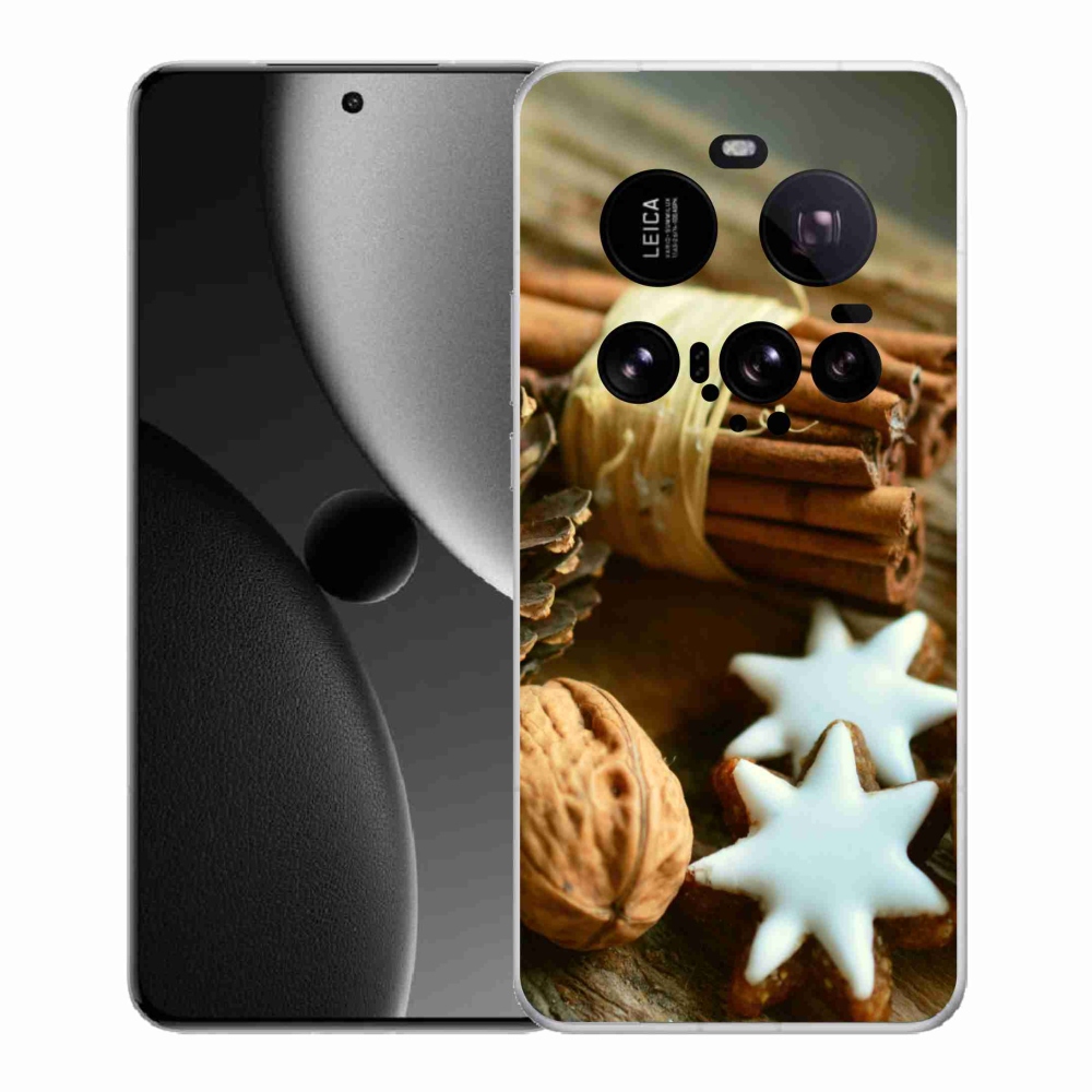 Gélový kryt mmCase na Xiaomi 15 Ultra - škorica a perníčky