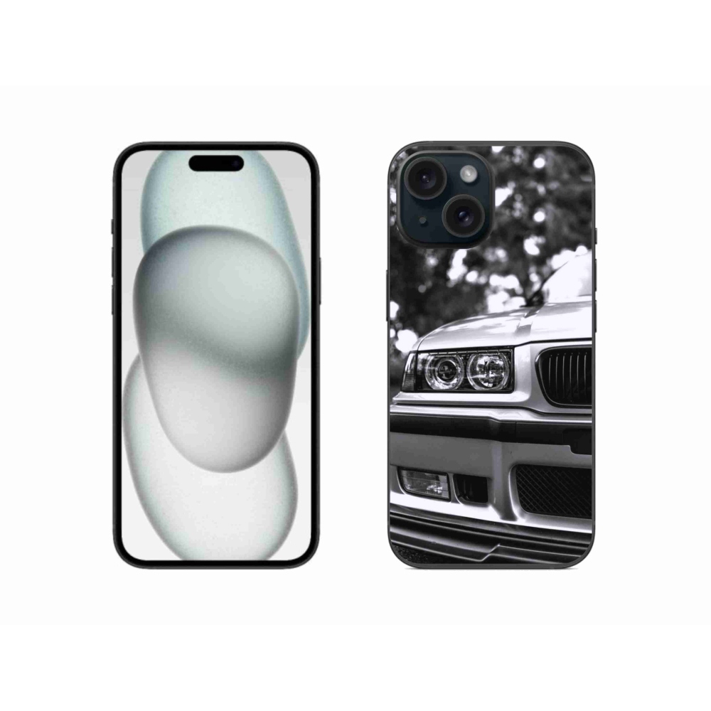 Gélový kryt mmCase na iPhone 15 - auto 4