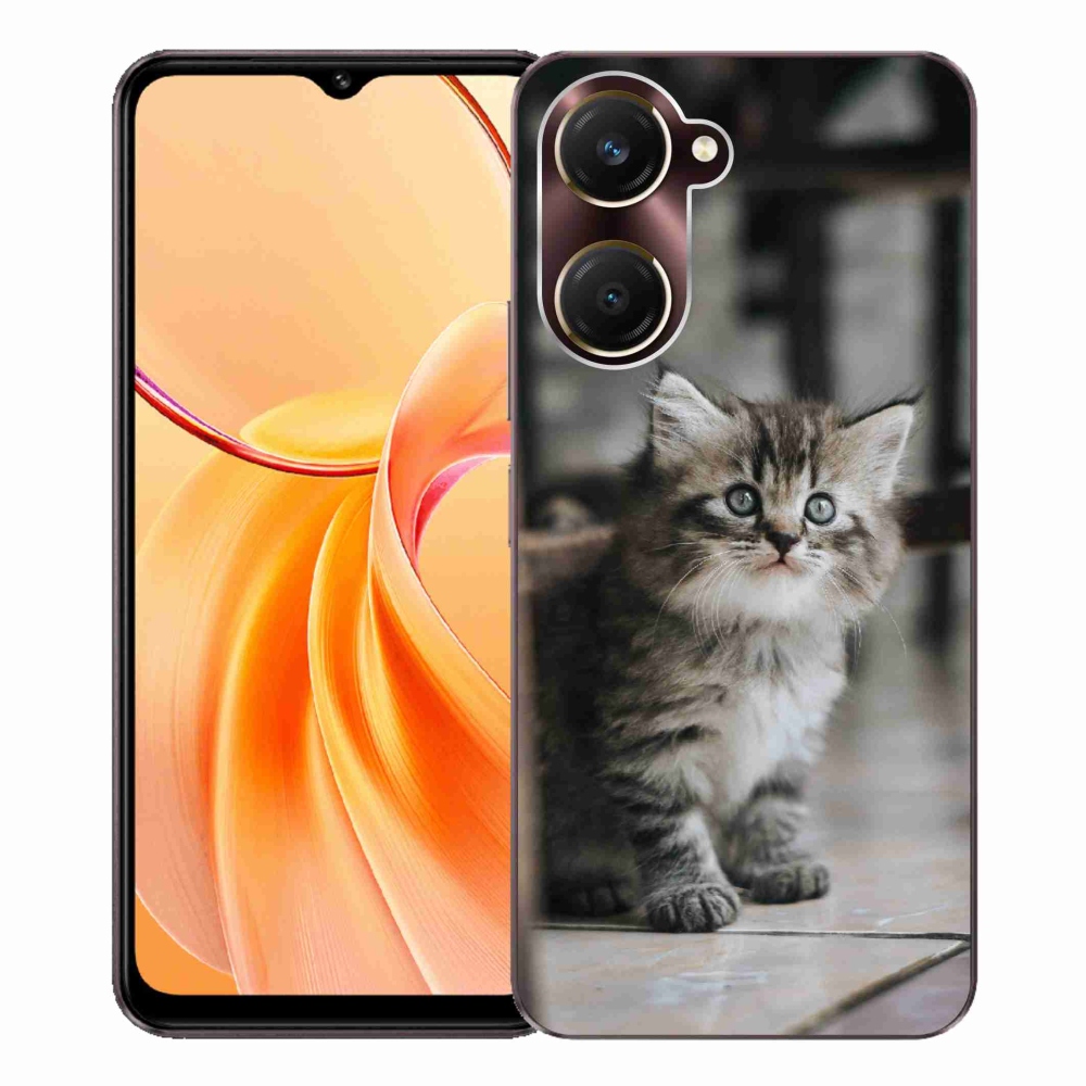 Gélový kryt mmCase na Vivo Y28s 5G - mačiatko