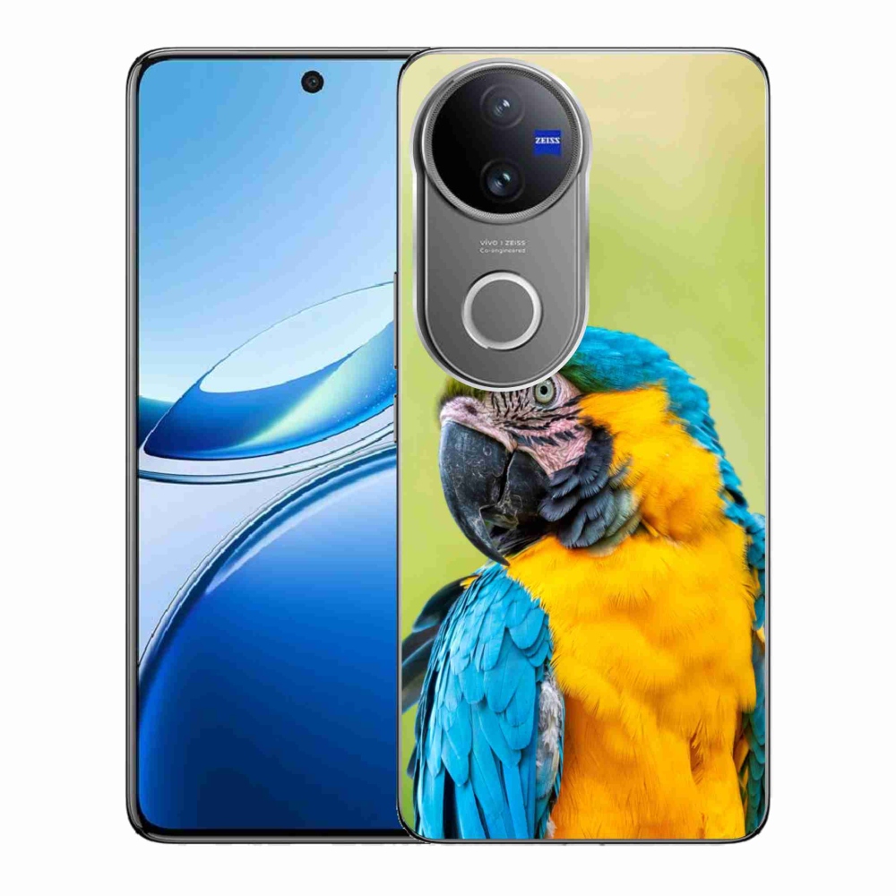 Gélový kryt mmCase na Vivo V50 5G - papagáj ara 2