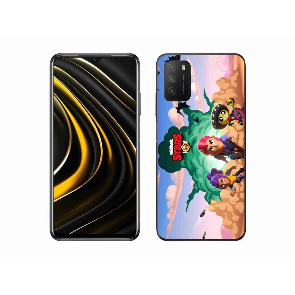 Gélový kryt mmCase na Xiaomi Poco M3 - brawl stars