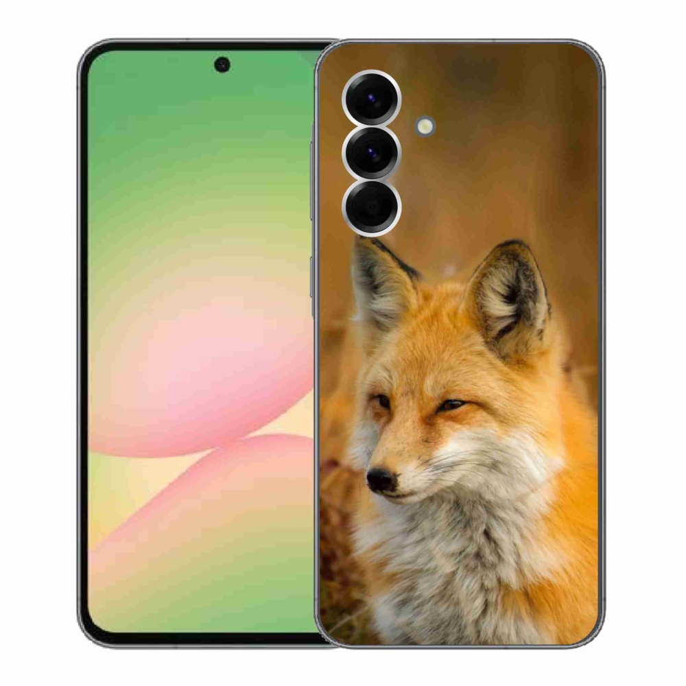 Gélový kryt mmCase na Samsung Galaxy A56 5G - líška