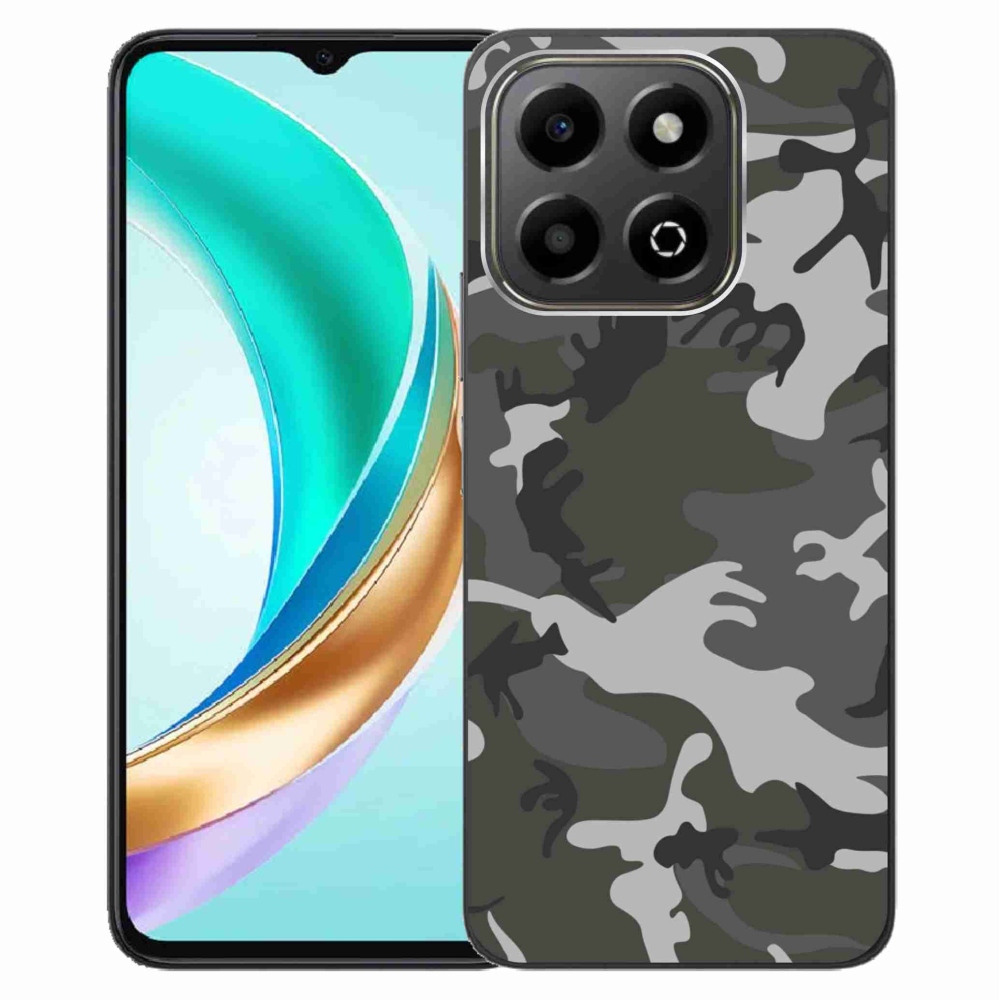 Gélový kryt mmCase na Honor X6b - maskáčový vzor