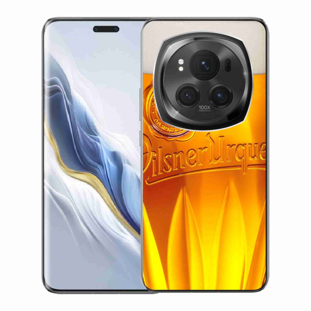 Gélový kryt mmCase na Honor Magic 6 Pro 5G - pivo