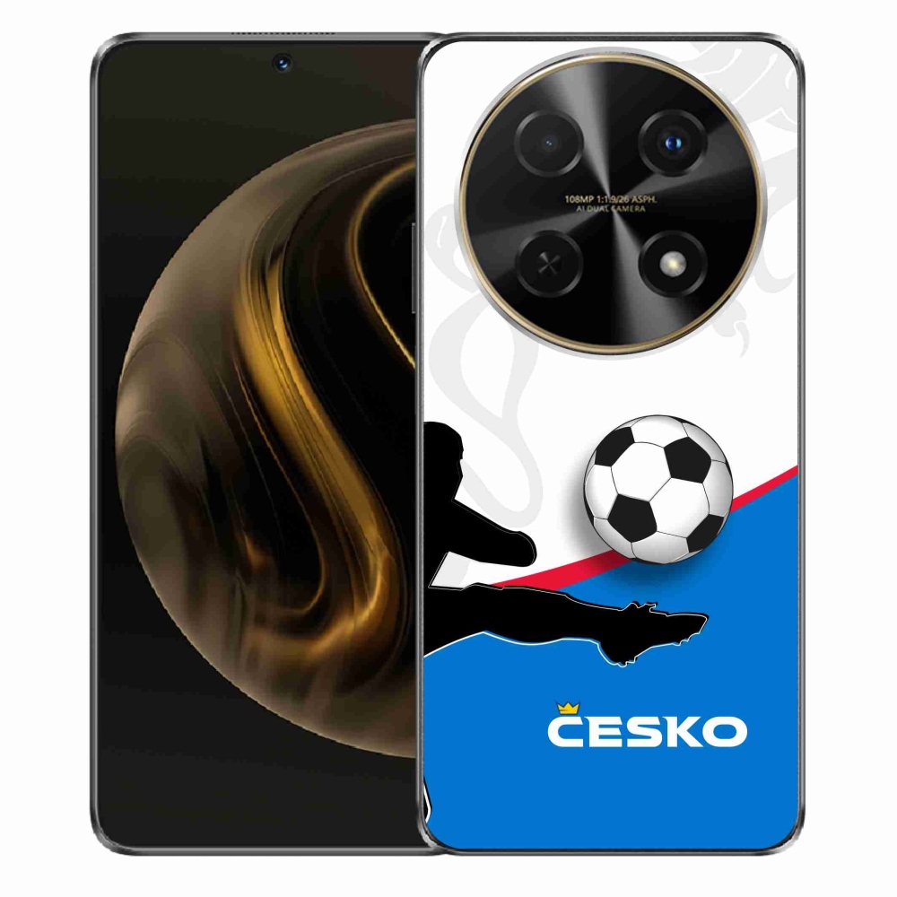 Gélový kryt mmCase na Huawei Nova 12i - futbal Česko 3