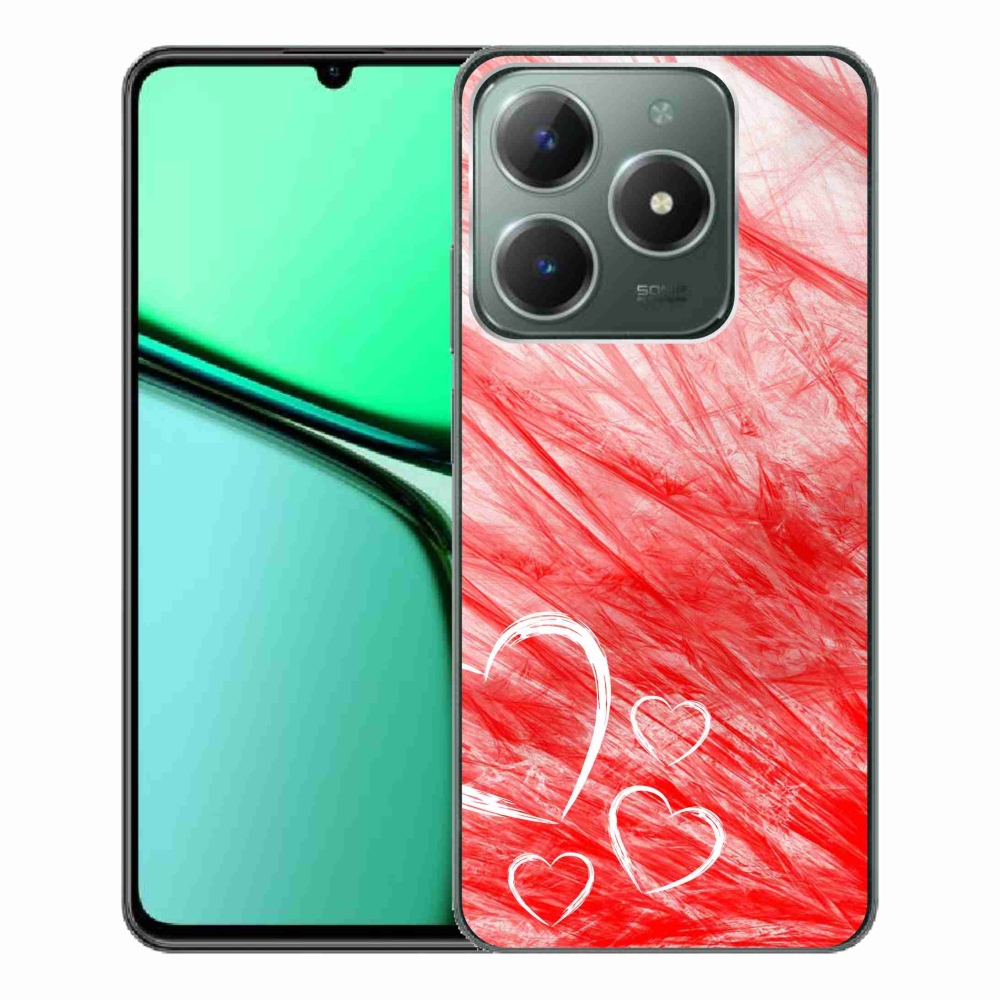 Gélový kryt mmCase na Realme C61 - heart