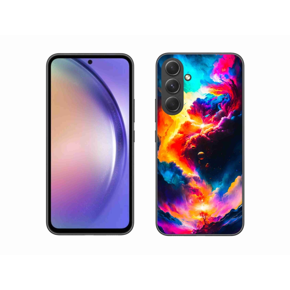 Gélový kryt mmCase na Samsung Galaxy A54 5G - abstraktný motív