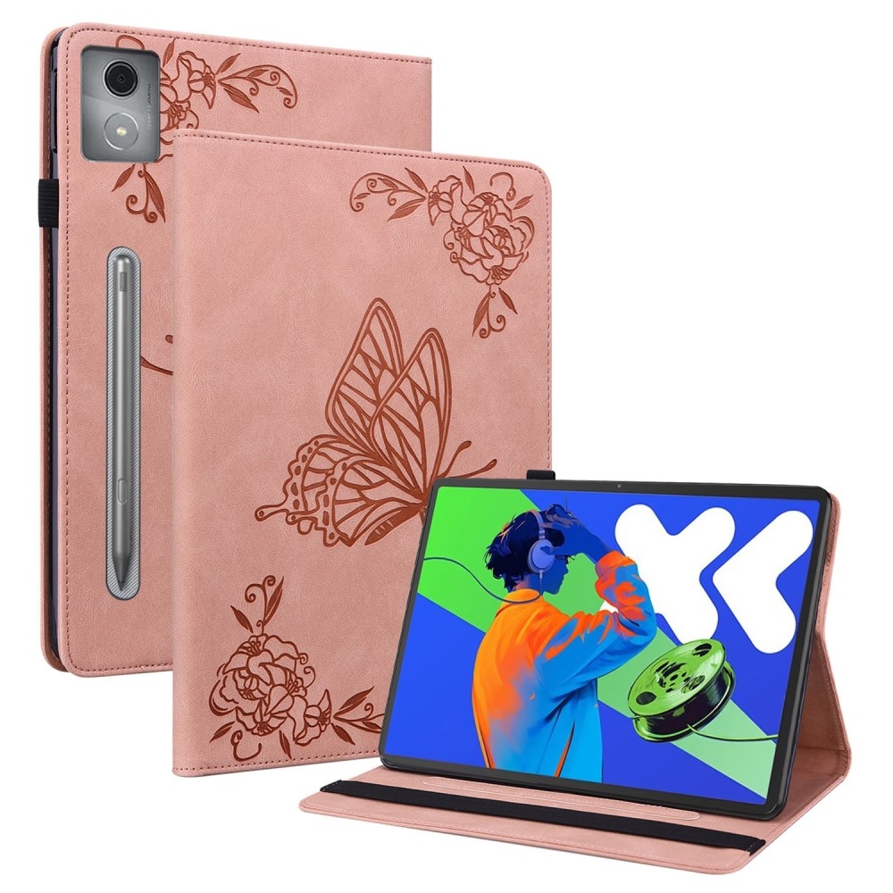 Butterfly zatváracie púzdro na tablet Lenovo Idea Tab Pro 12.7 - ružové