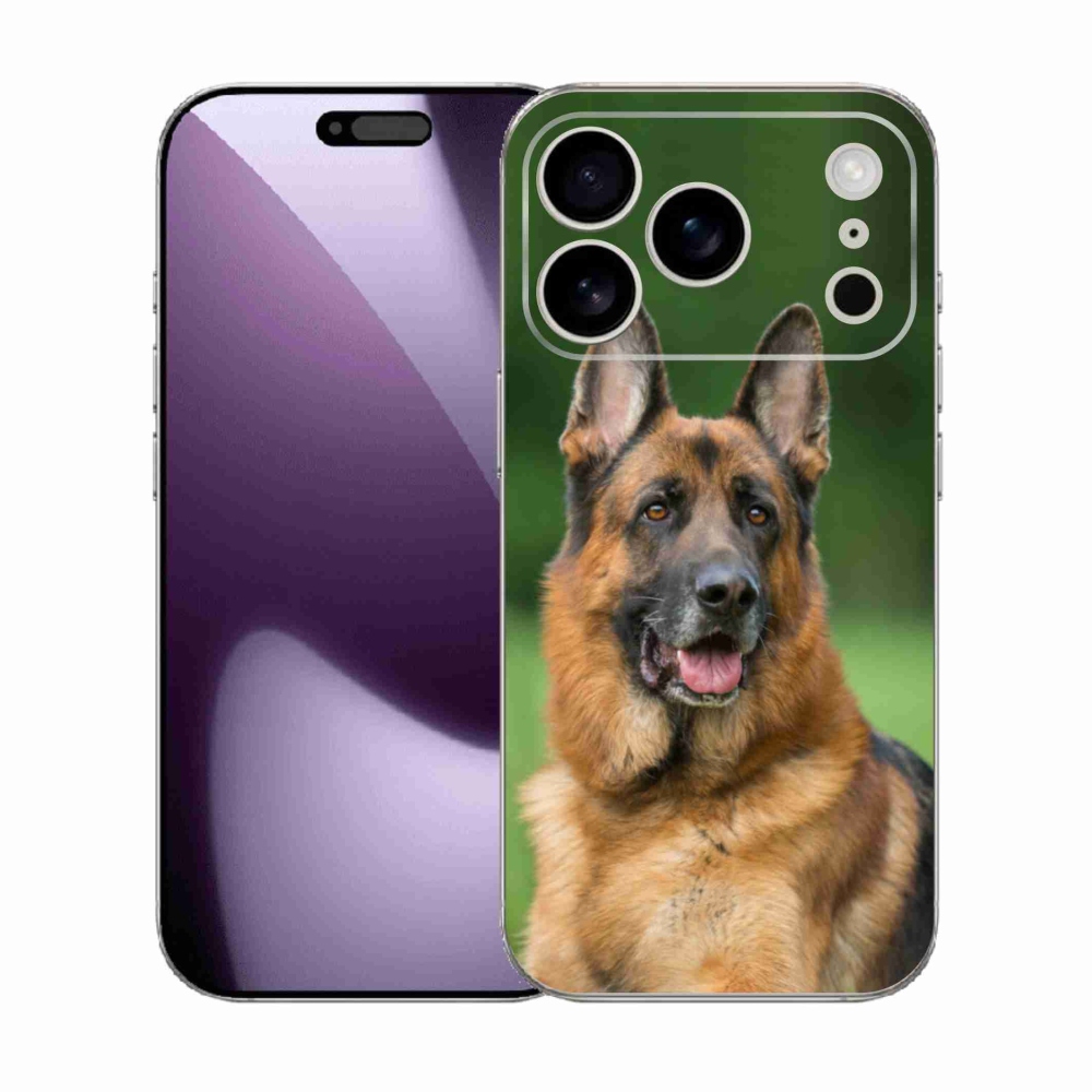 Gélový kryt mmCase na iPhone 17 Pro - nemecký ovčiak