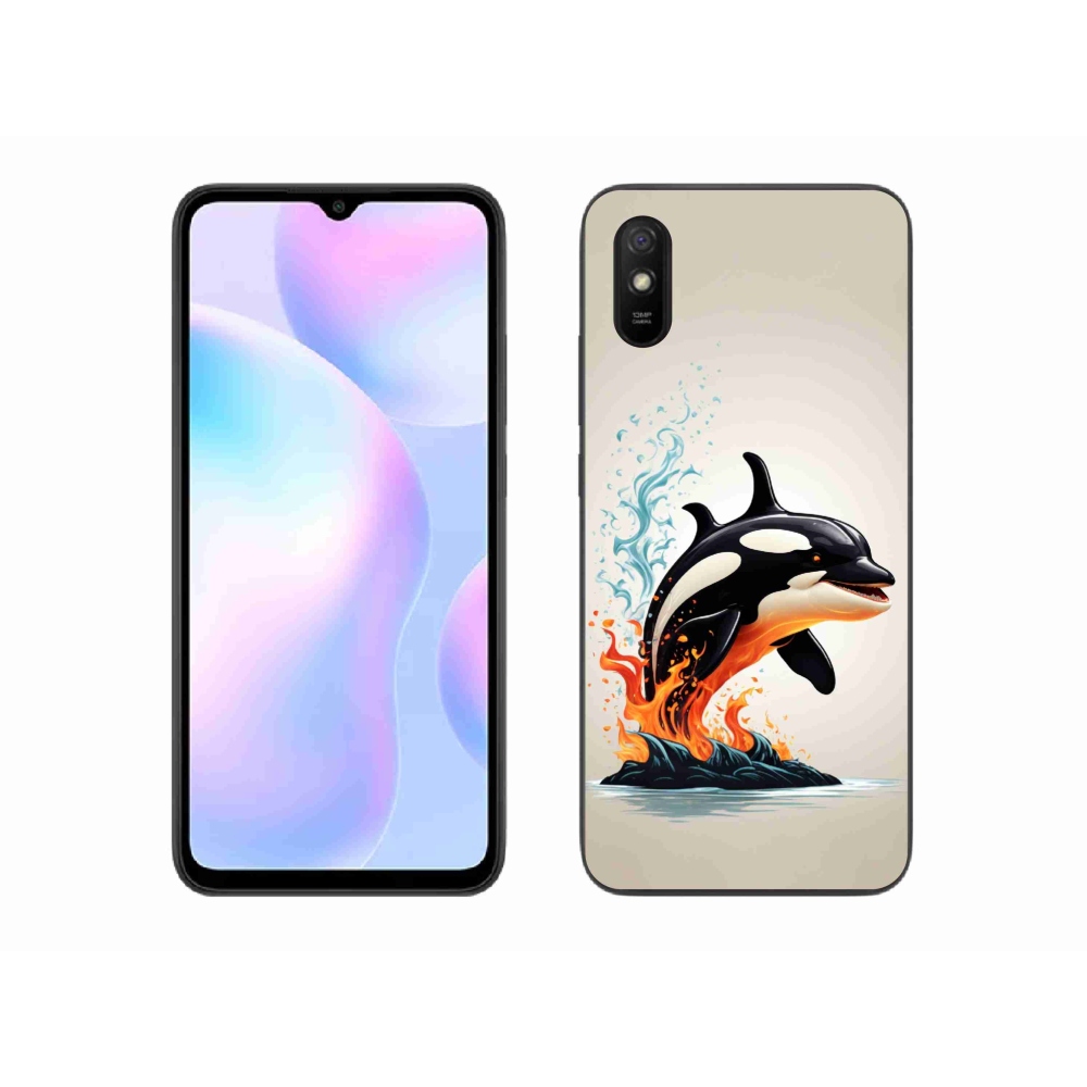 Gélový kryt mmCase na Xiaomi Redmi 9AT - kosatka