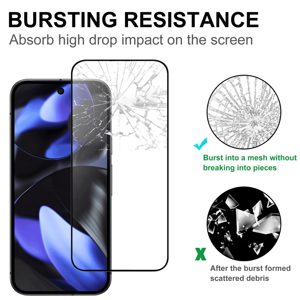 AGC celoplošné tvrdené sklo na Google Pixel 10 Pro XL
