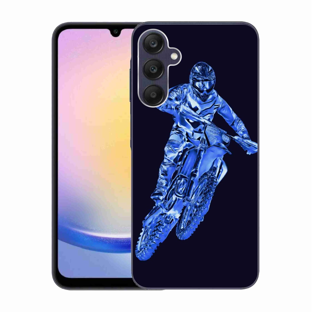 Gélový kryt mmCase na Samsung Galaxy A25 5G - motocross 1