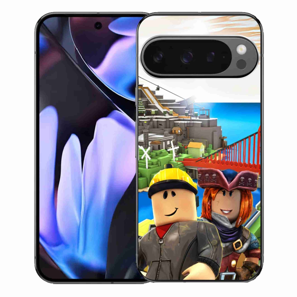 Gélový kryt mmCase na Google Pixel 9 Pro XL - roblox 1