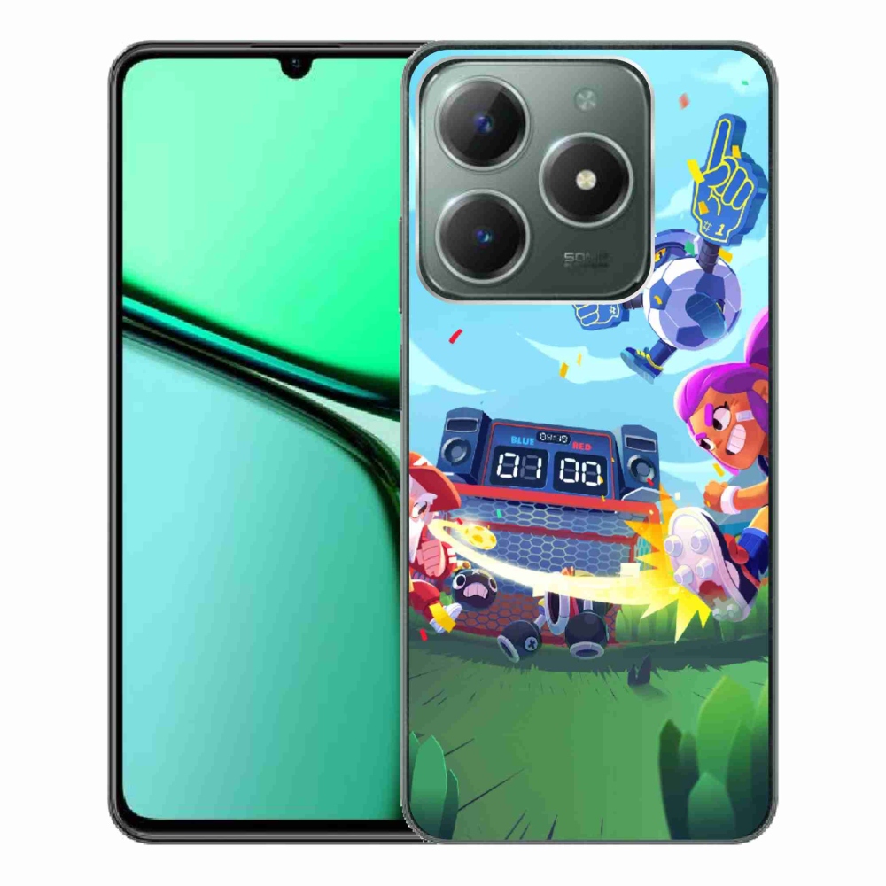 Gélový kryt mmCase na Realme C61 - brawl stars 1