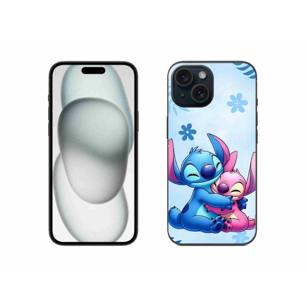 Gélový kryt mmCase na iPhone 15 - stitch 1