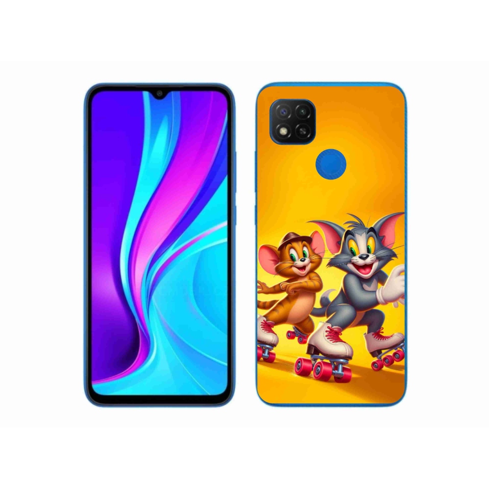 Gélový kryt mmCase na Xiaomi Redmi 9C - tom a jerry