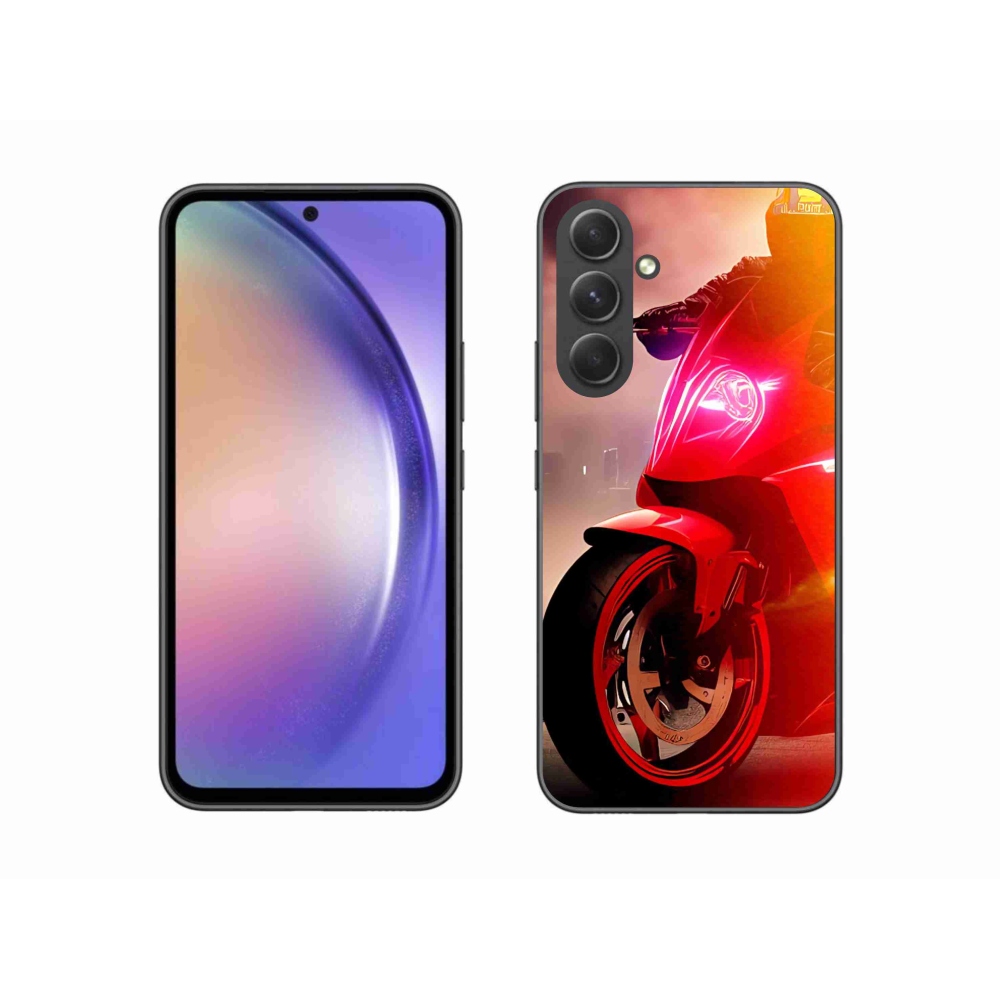 Gélový kryt mmCase na Samsung Galaxy A54 5G - motorka