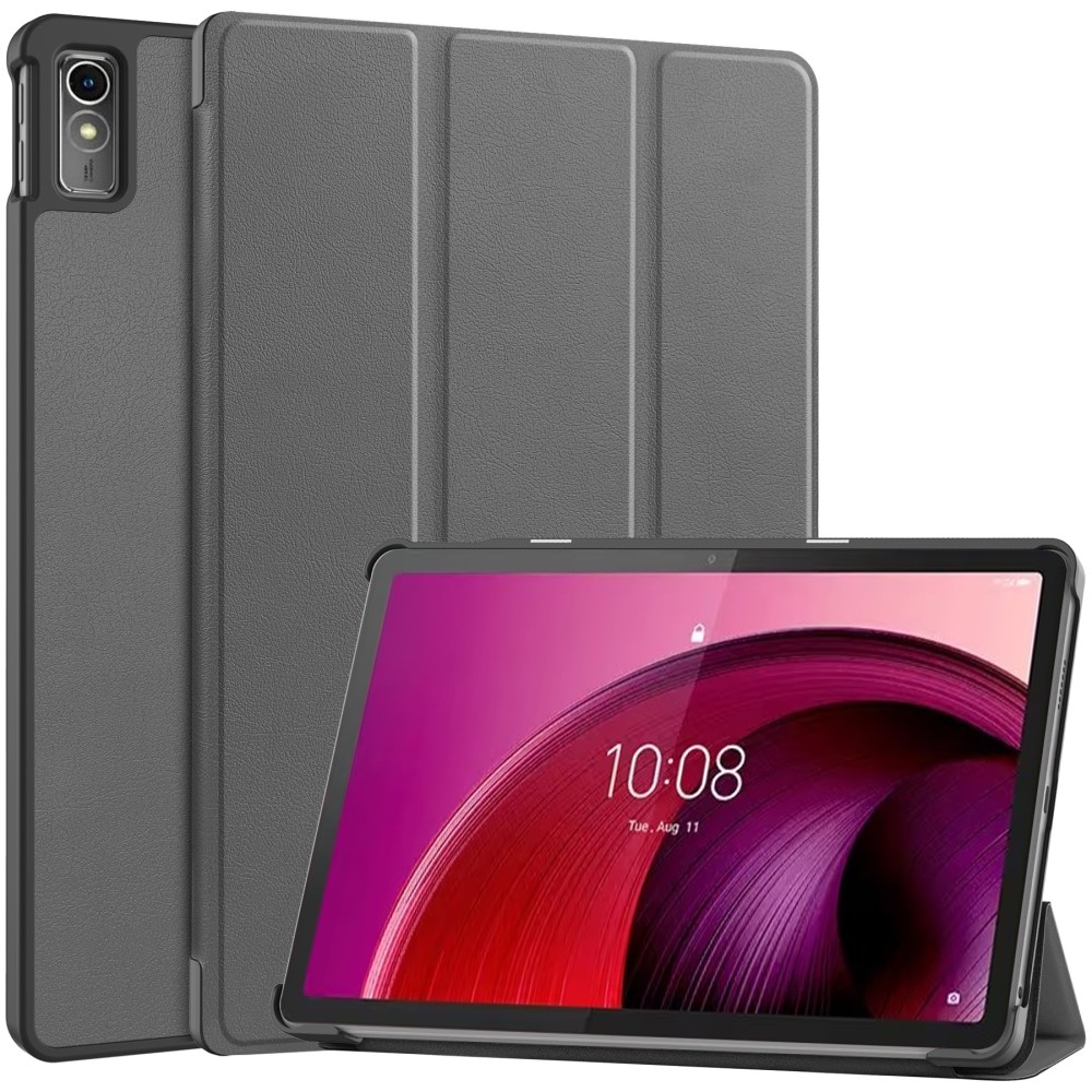 Case inteligentné zatváracie púzdro na Lenovo Tab M10 5G - šedé