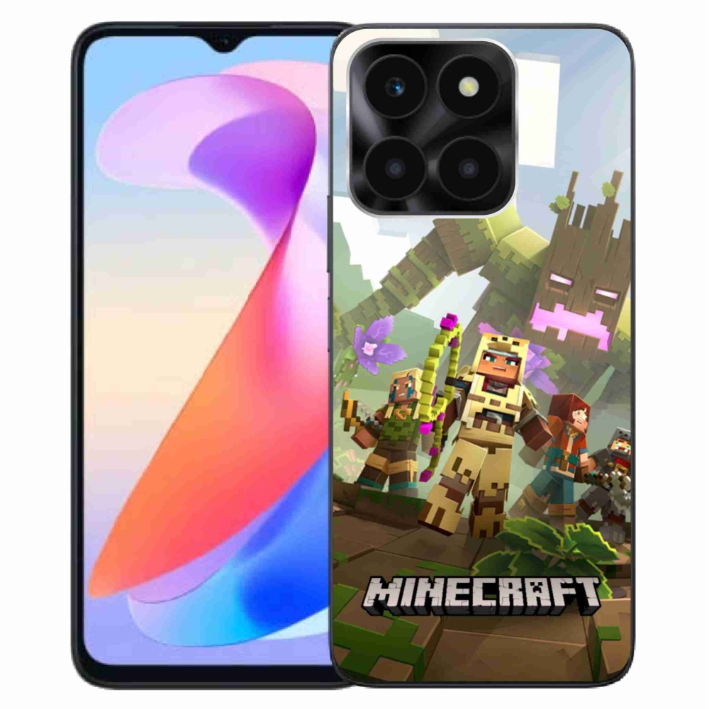 Gélový kryt mmCase na Honor X6a - minecraft 1