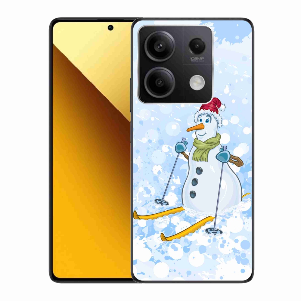 Gélový kryt mmCase na Xiaomi Redmi Note 13 5G - snehuliak