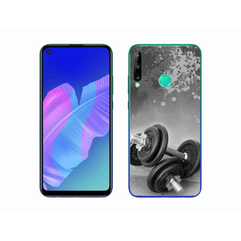 Gélový kryt mmCase na Huawei P40 Lite E - činky 1