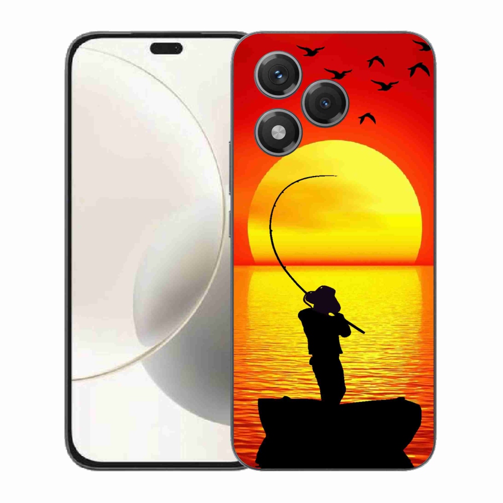 Gélový kryt mmCase na Honor 400 Lite - rybárčenie
