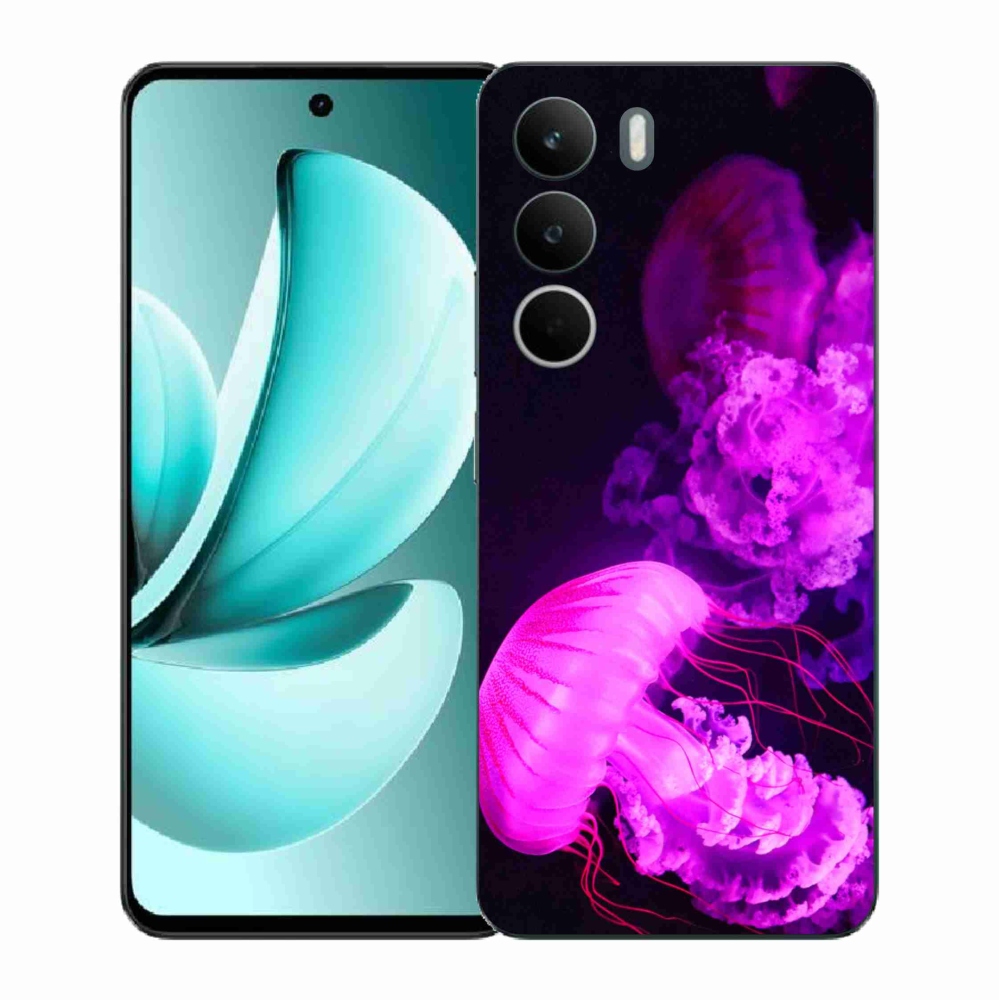 Gélový kryt mmCase na Realme C71 - medúza 1