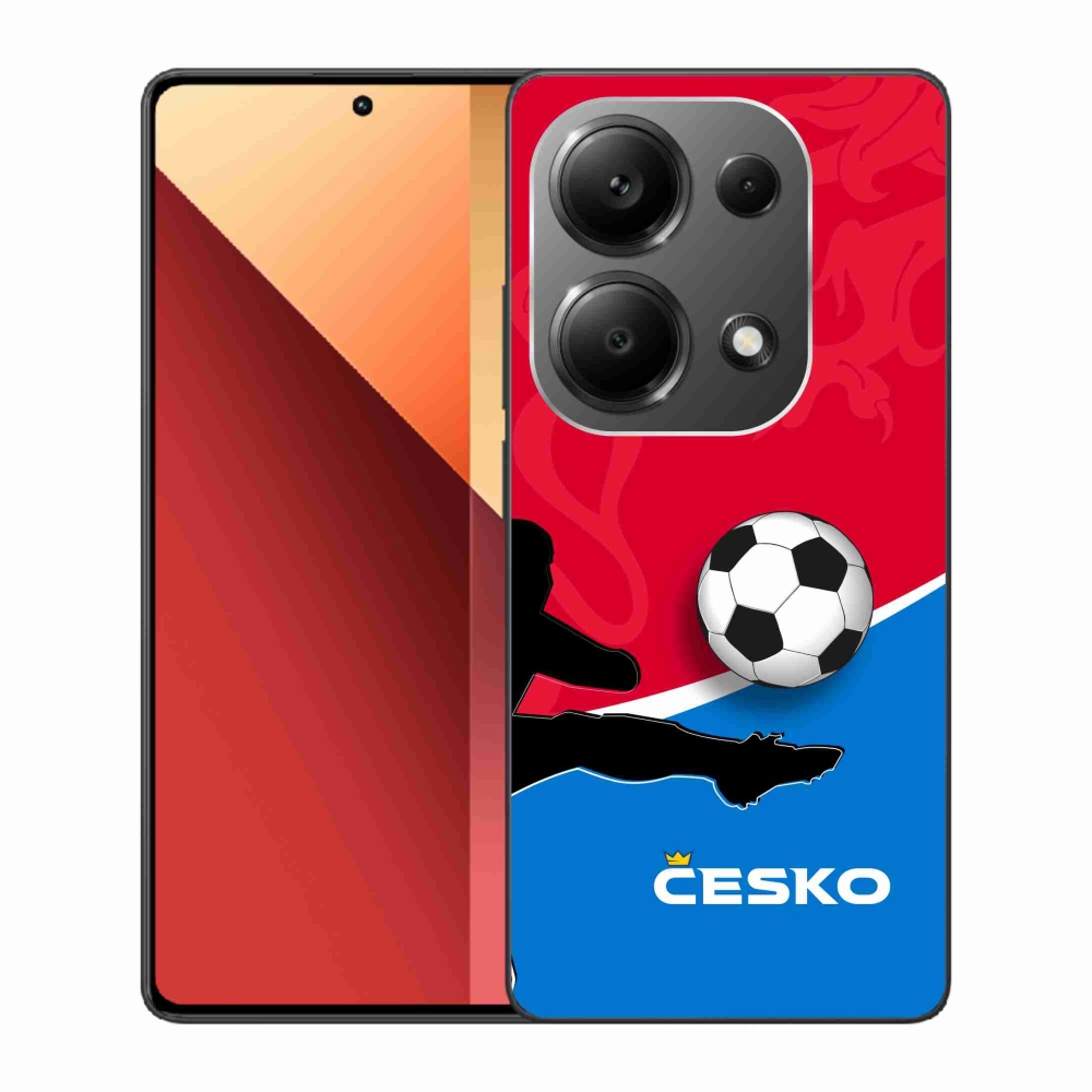 Gélový kryt mmCase na Xiaomi Redmi Note 13 Pro 4G/Poco M6 Pro - futbal Česko 2