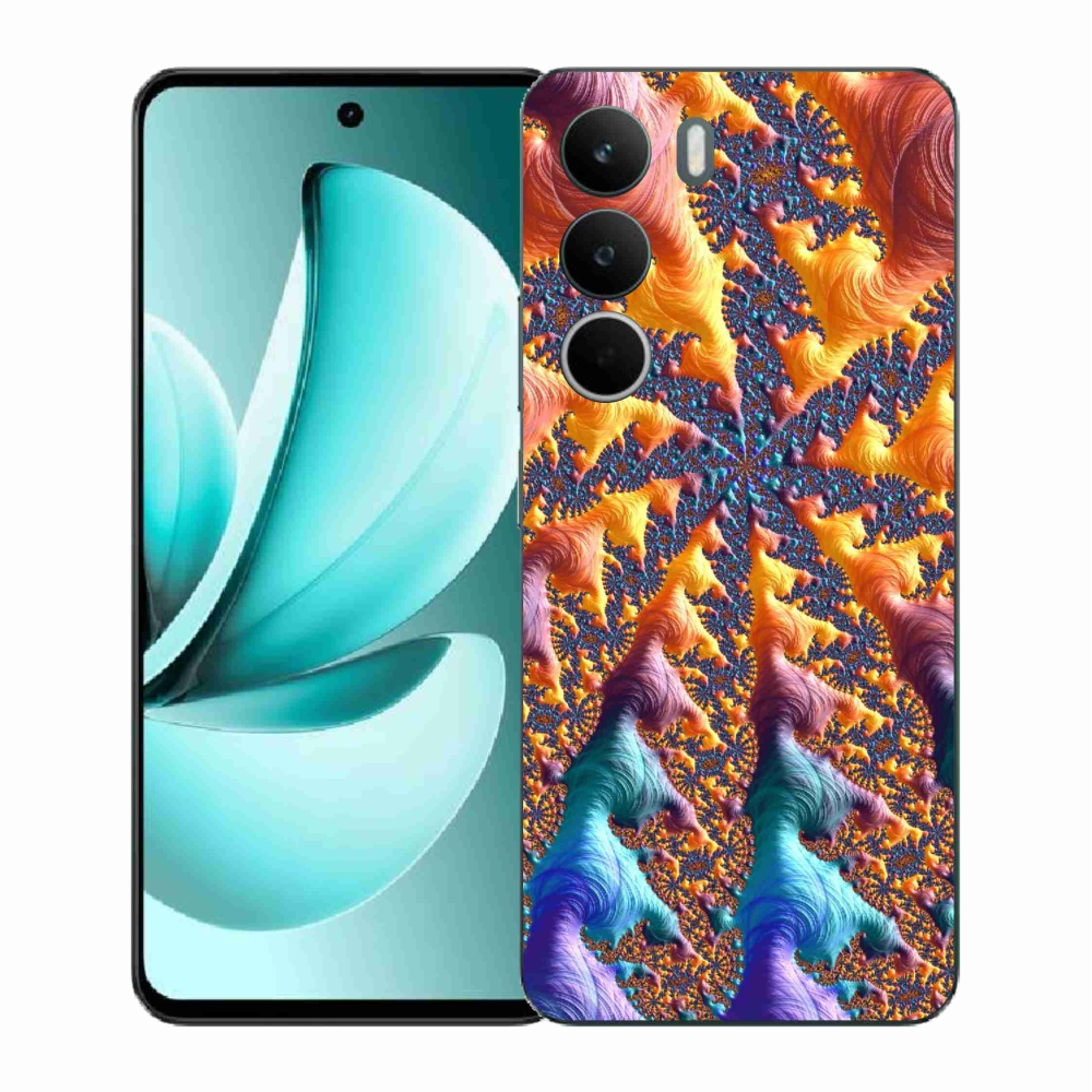 Gélový kryt mmCase na Realme C71 - abstraktný motív 23