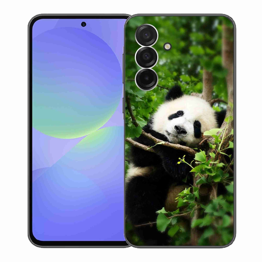 Gélový kryt mmCase na Samsung Galaxy A36 5G - panda