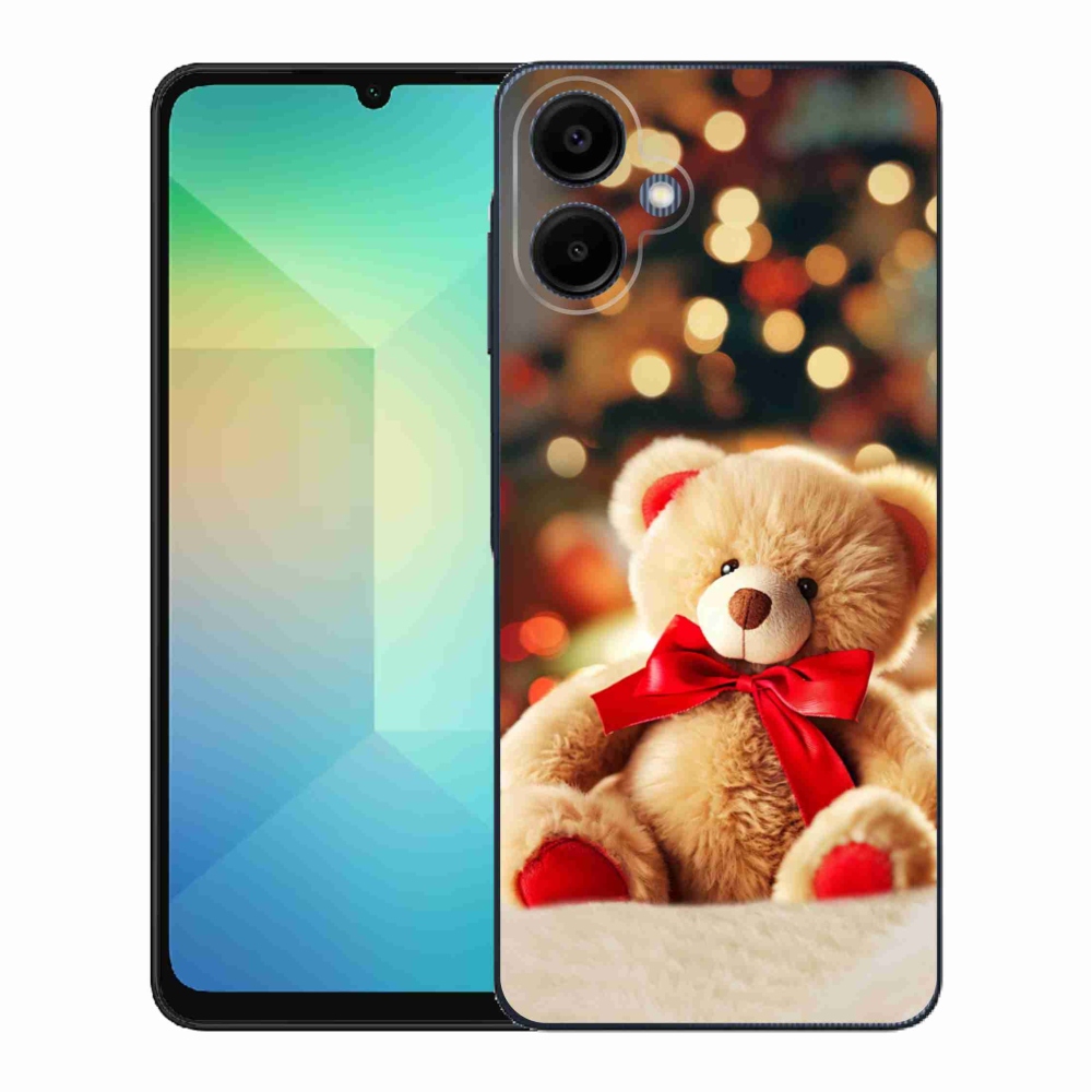 Gélový kryt mmCase na Samsung Galaxy A06 4G - plyšový medvedík