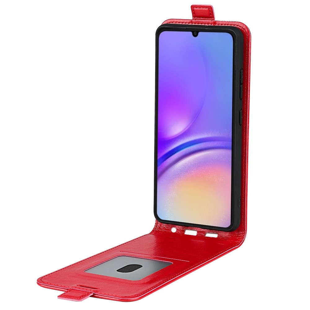 Vertical flipové púzdro na Samsung Galaxy A07 4G - červené