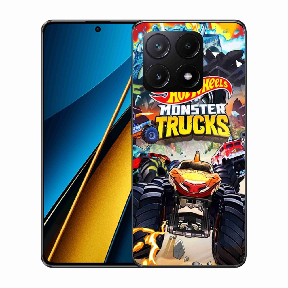 Gélový kryt mmCase na Xiaomi Poco X6 Pro 5G - hot wheels 2