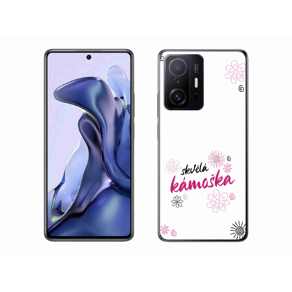 Gélový kryt mmCase na Xiaomi 11T - skvelá kamoška biele pozadie