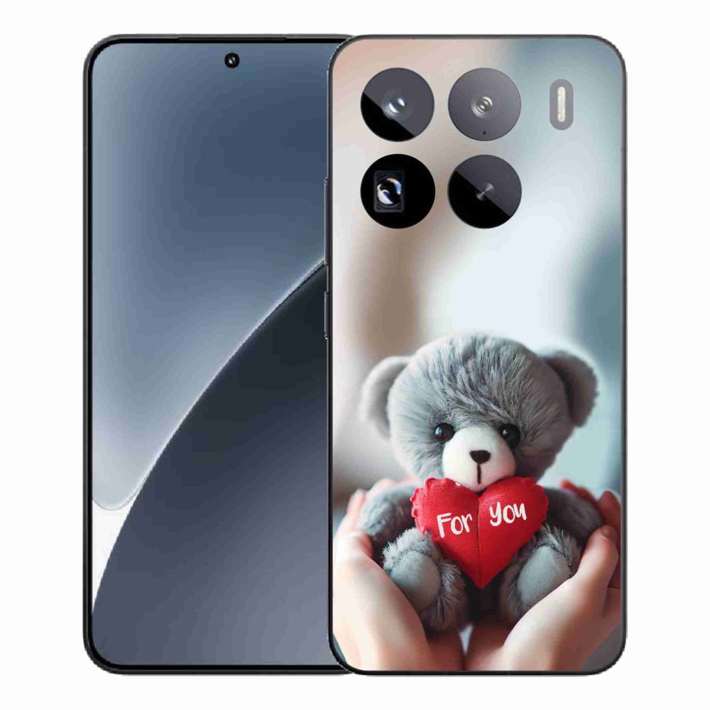 Gélový kryt mmCase na Xiaomi 15 Pro - medvedík pre zamilovaných