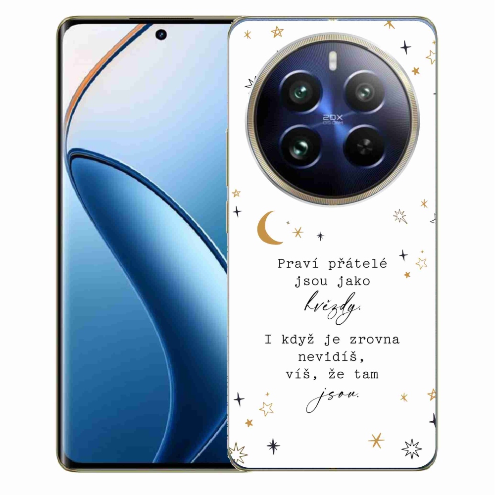 Gélový kryt mmCase na Realme 12 Pro 5G/12 Pro+ 5G - citát 6 biele pozadie