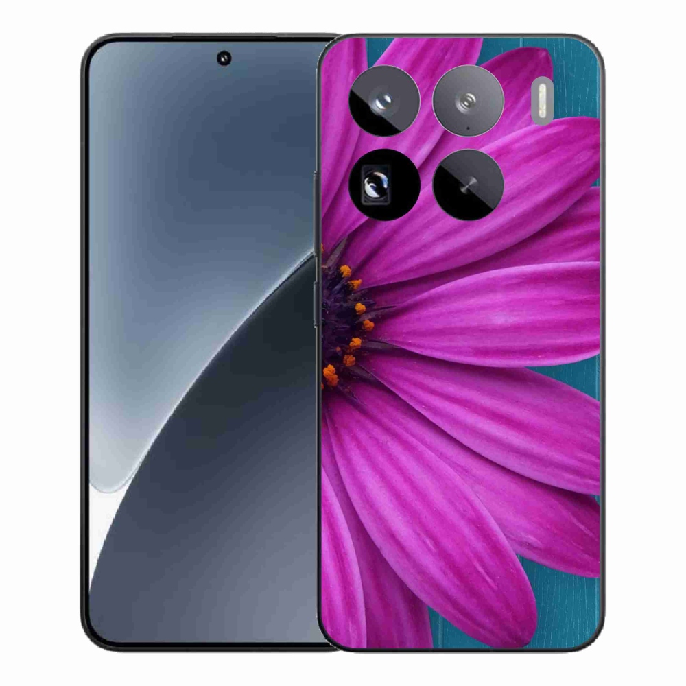 Gélový kryt mmCase na Xiaomi 15 Pro - fialová margaréta