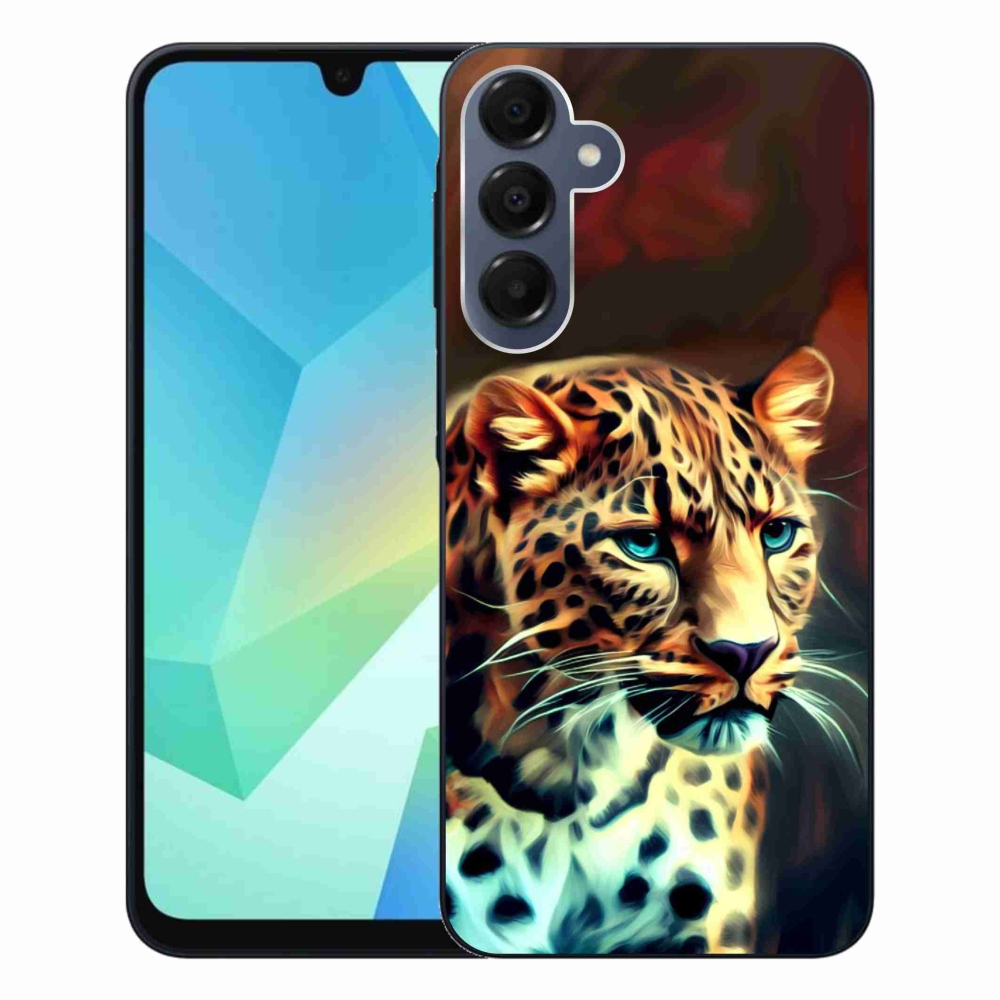 Gélový kryt mmCase na Samsung Galaxy A16 4G/5G - leopard