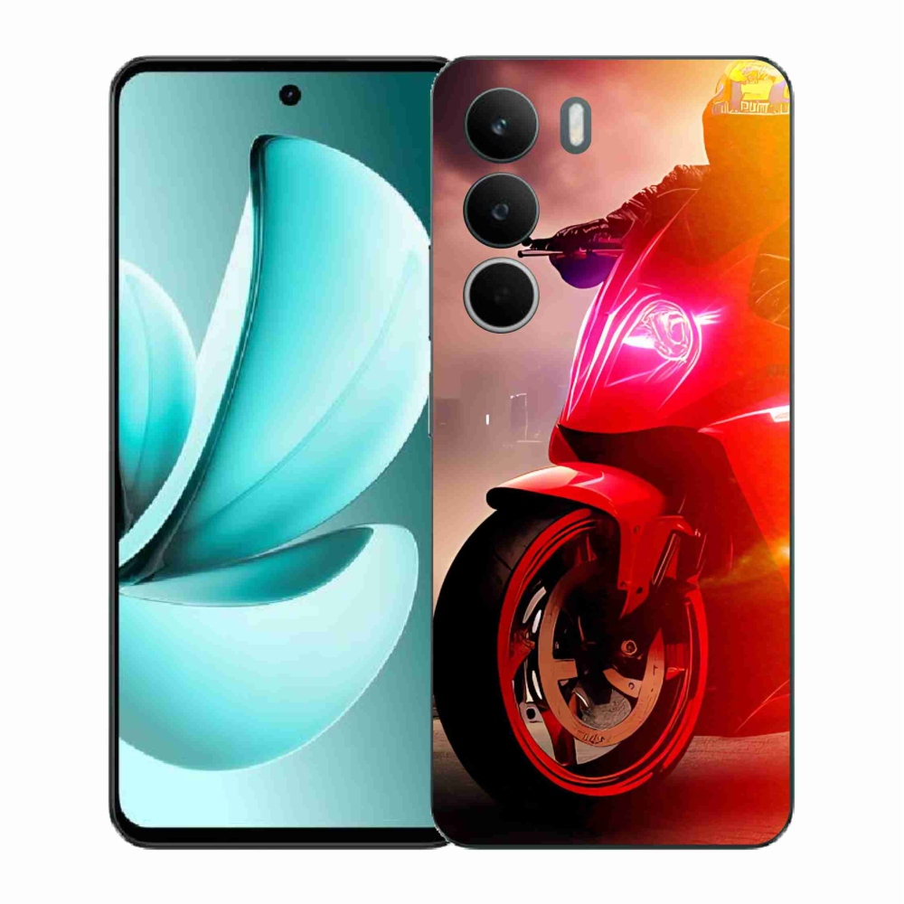Gélový kryt mmCase na Realme C71 - motorka