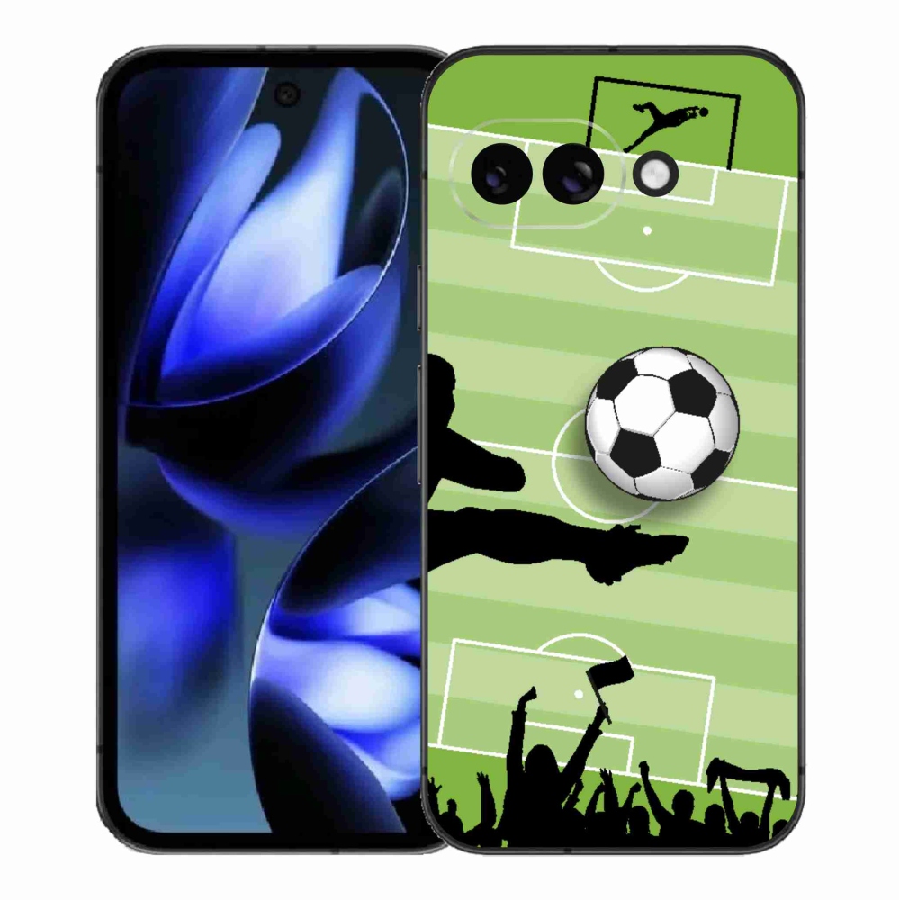 Gélový kryt mmCase na Google Pixel 9a - futbal 3