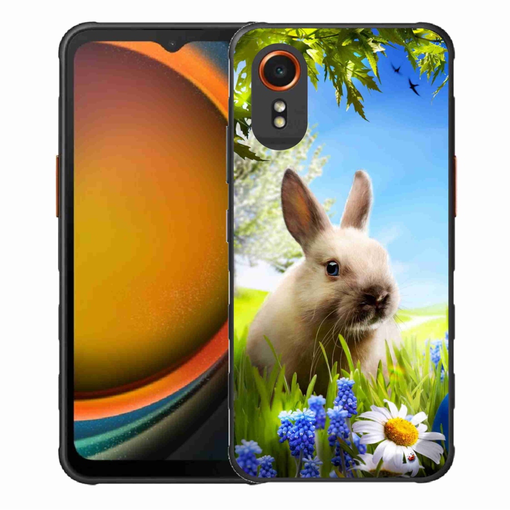 Gélový kryt mmCase na Samsung Galaxy Xcover 7 - zajačik