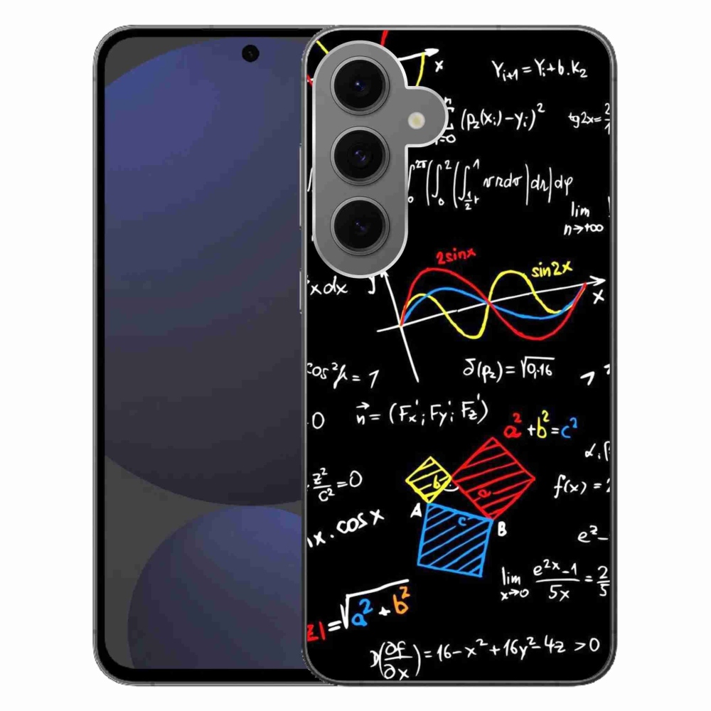 Gélový kryt mmCase na Samsung Galaxy S24 FE - vzorčeky