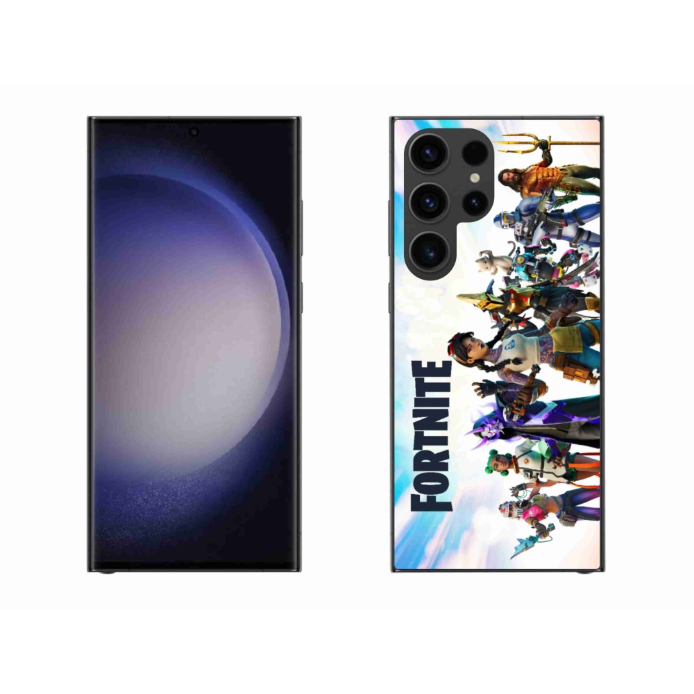 Gélový kryt mmCase na Samsung Galaxy S23 Ultra 5G - fortnite