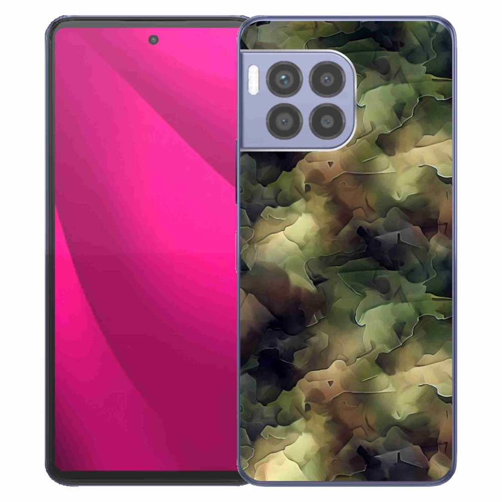 Gélový kryt mmCase na T-Mobile T Phone 2 Pro - maskáčový vzor 10