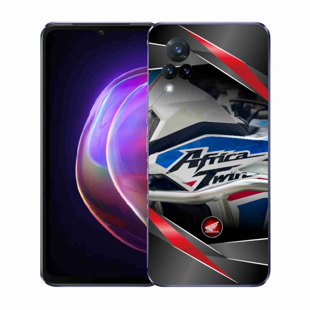 Gélový kryt mmCase na Vivo V21 4G/5G - motorka honda