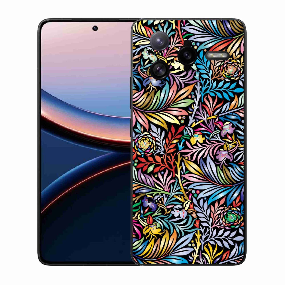 Gélový kryt mmCase na Xiaomi Poco F7 Ultra - kvety 5