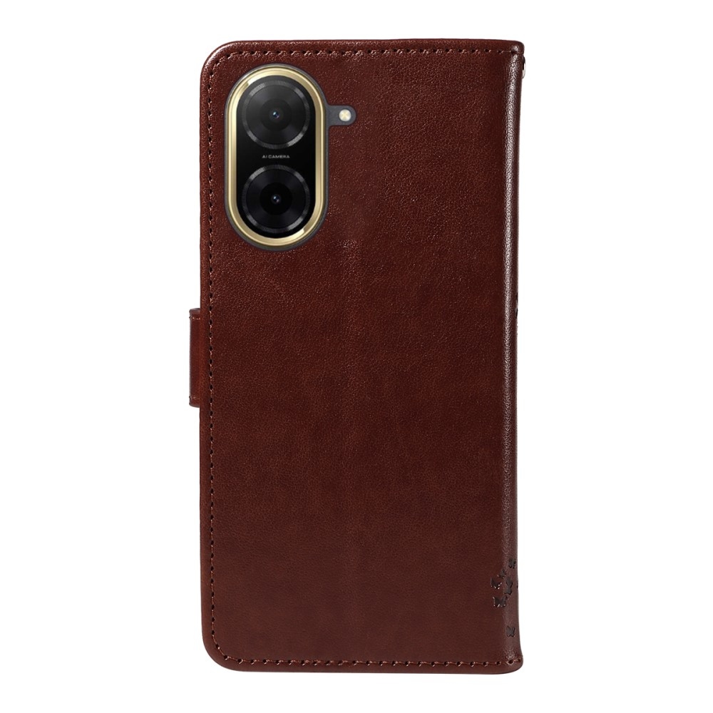 Trees knižkové púzdro na Xiaomi Redmi A5 (171.7x77.8x8.3mm) - hnedé