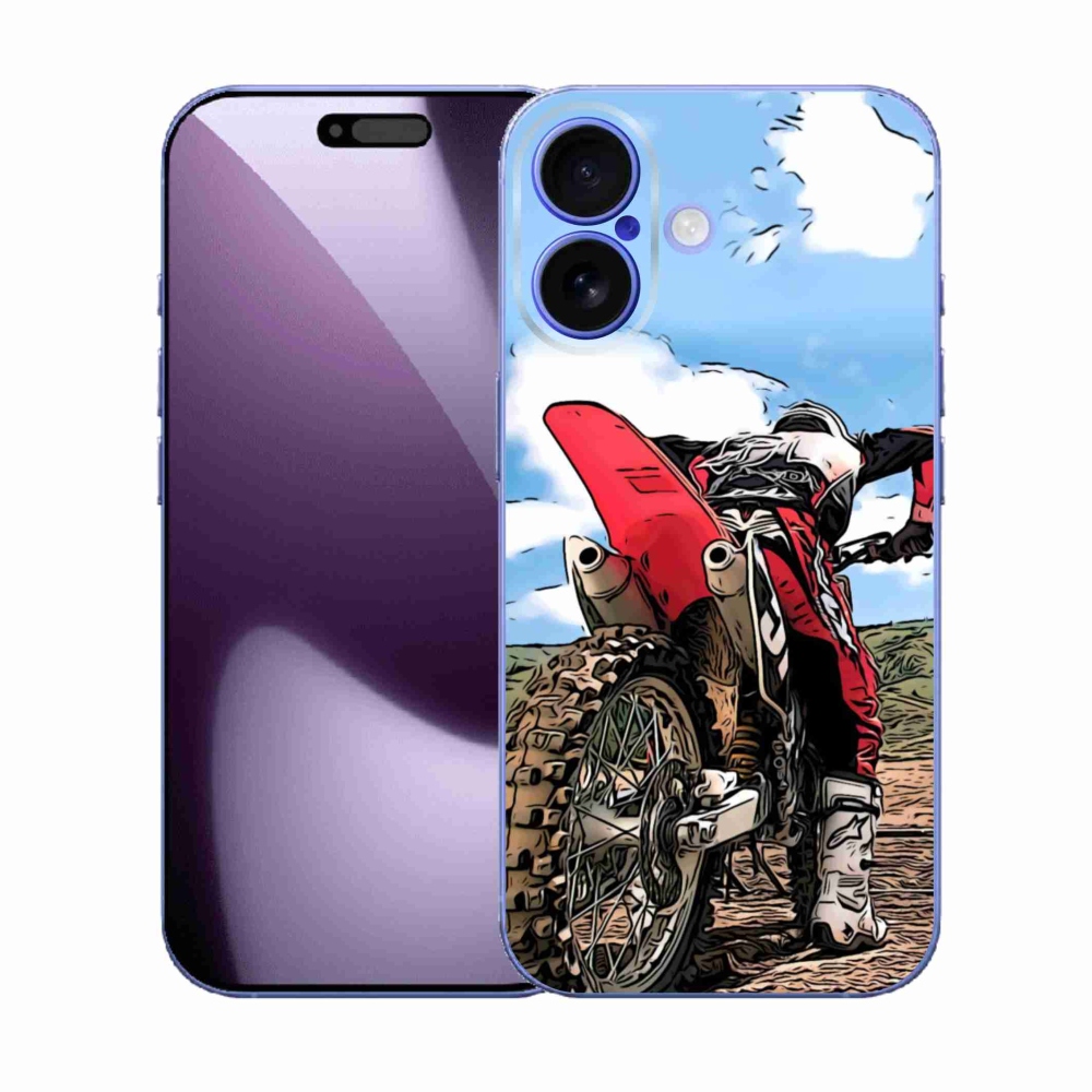 Gélový kryt mmCase na iPhone 17 - moto
